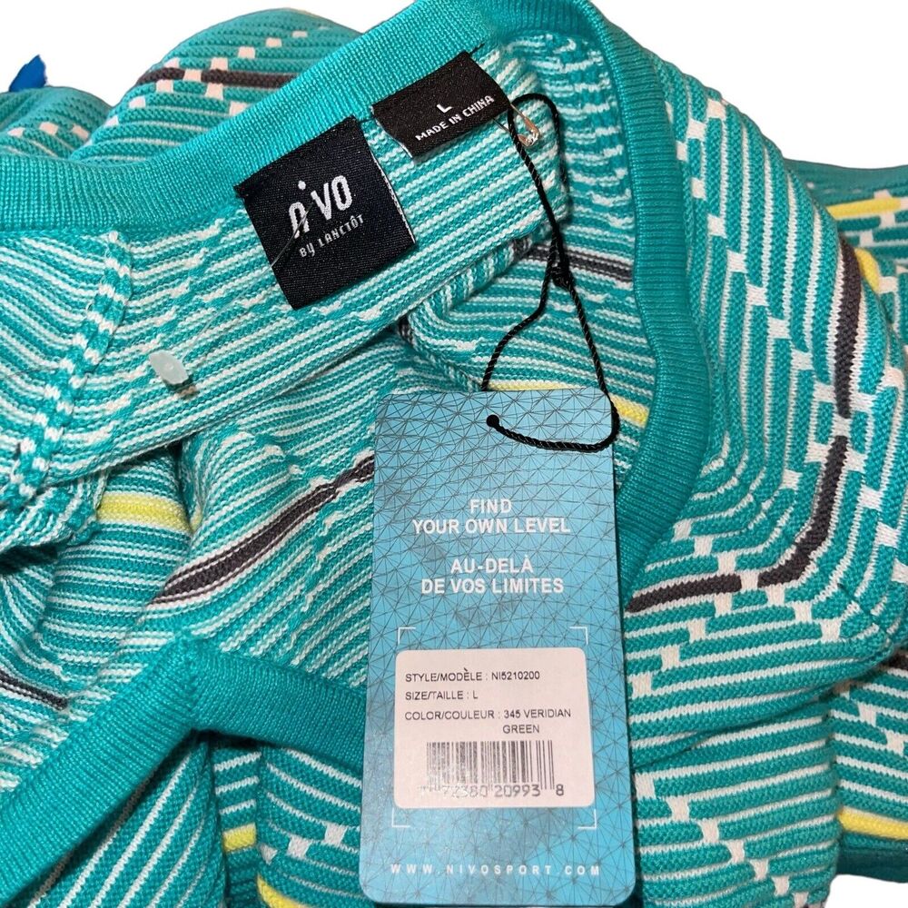 V-Neck Sweater Golf Knit - Picture 5 of 10
